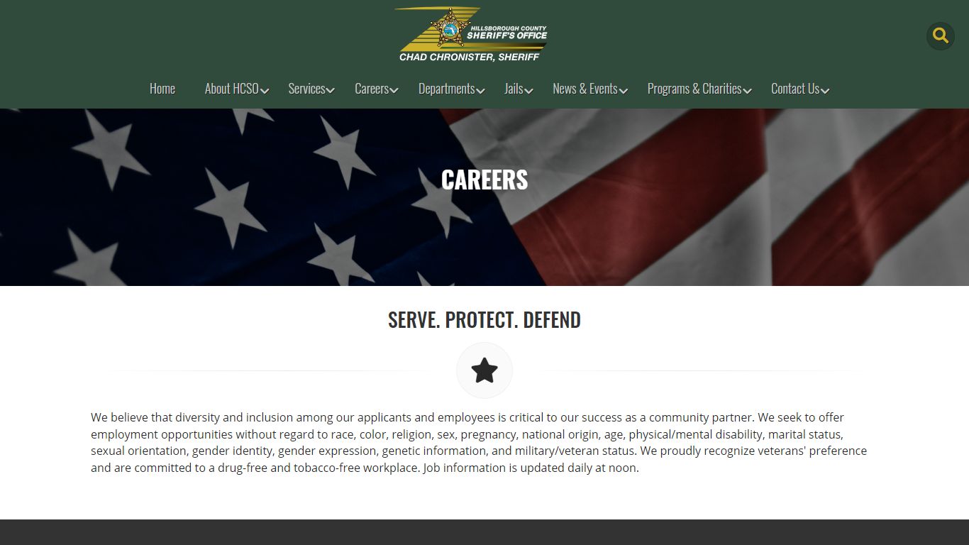 Career Opportunities | Join HCSO, Tampa, FL